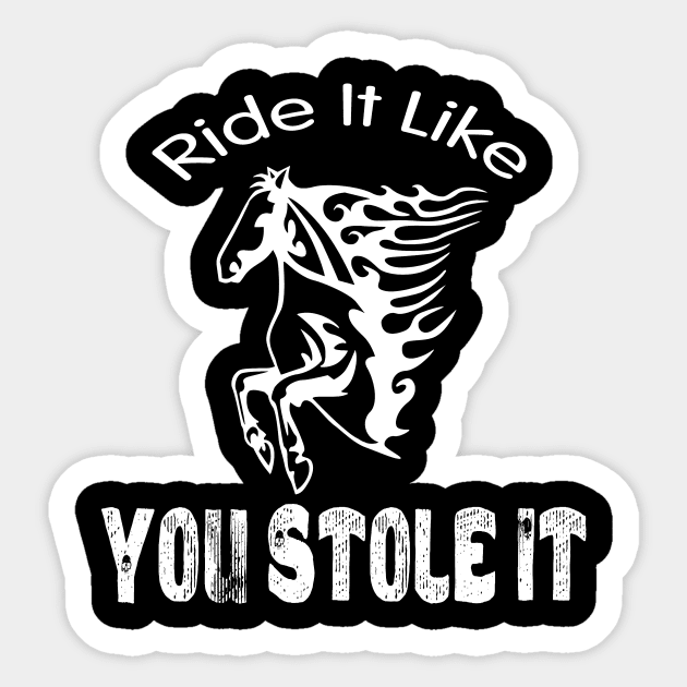 horse Sticker by khalid12